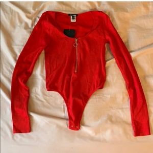 Ribbed Bodysuit
